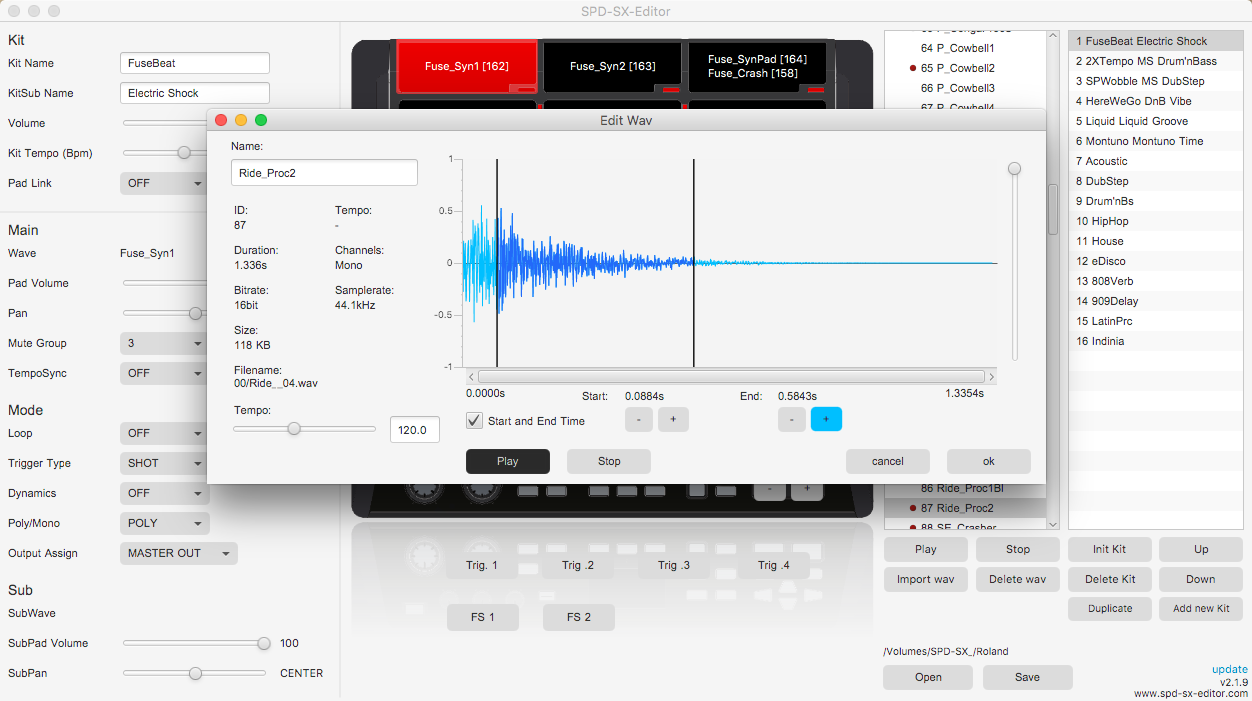 Roland spd-sx downloads